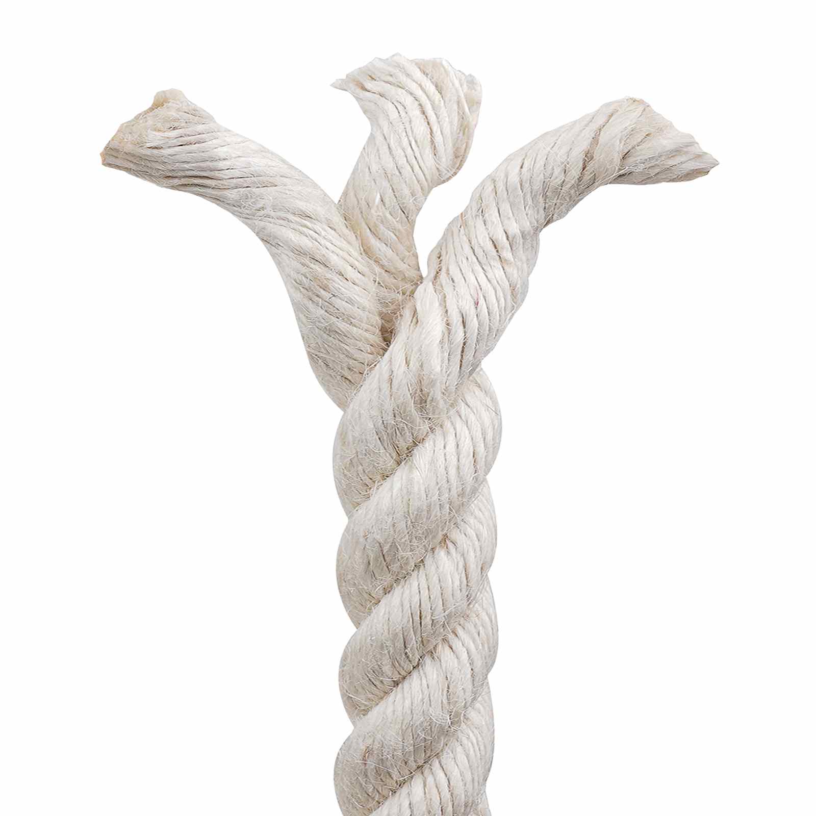 Jute Touw 24 Wit 100% Tossa jute – afbeelding 4