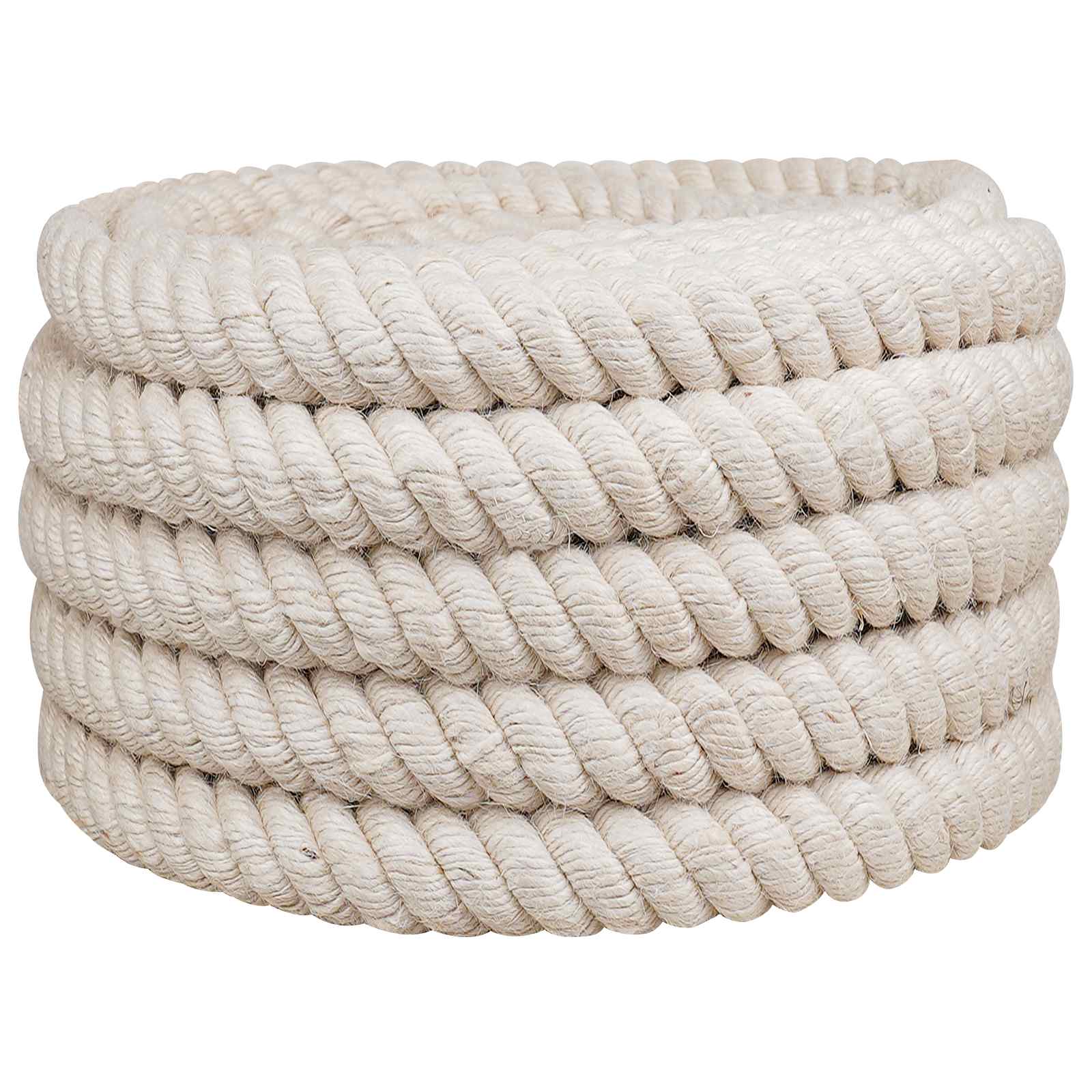 Jute Touw 36 Wit 100% Tossa jute