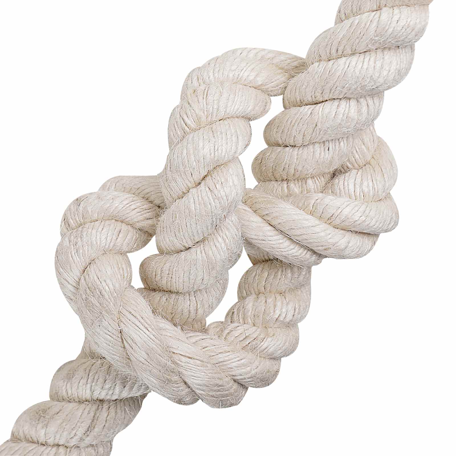 Jute Touw 40 Wit 100% Tossa jute – afbeelding 3