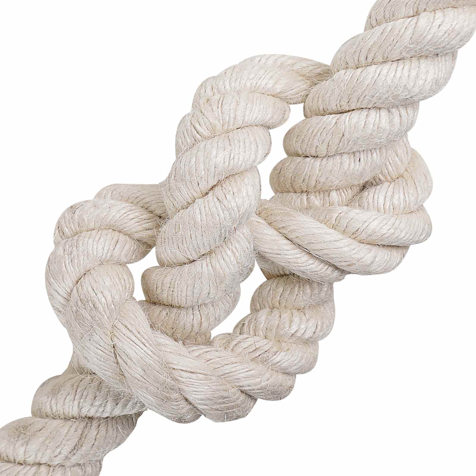 Jute Touw 50 Wit 100% Tossa jute – afbeelding 3