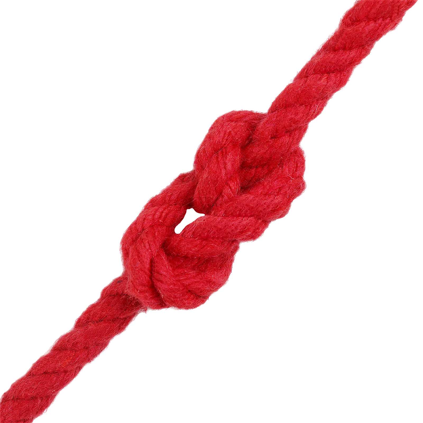 Touw 2 pcs Rood Katoen – afbeelding 3