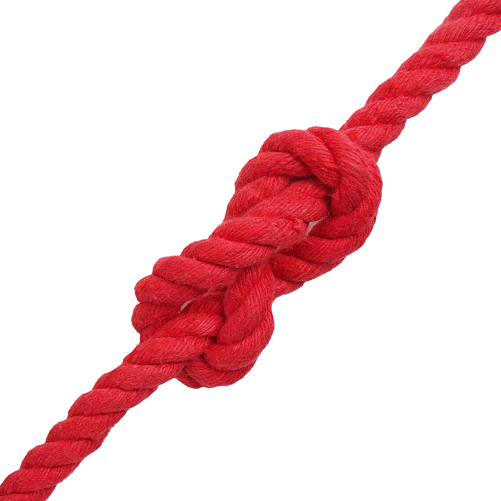 Touw Rood 1 x 1 x 2500 cm Katoen – afbeelding 3