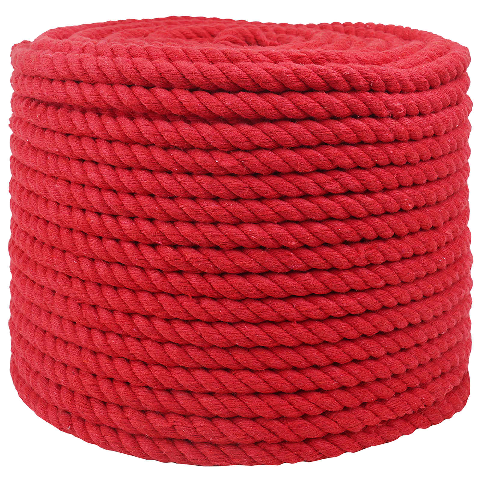 Touw Rood 1 x 1 x 5000 cm Katoen