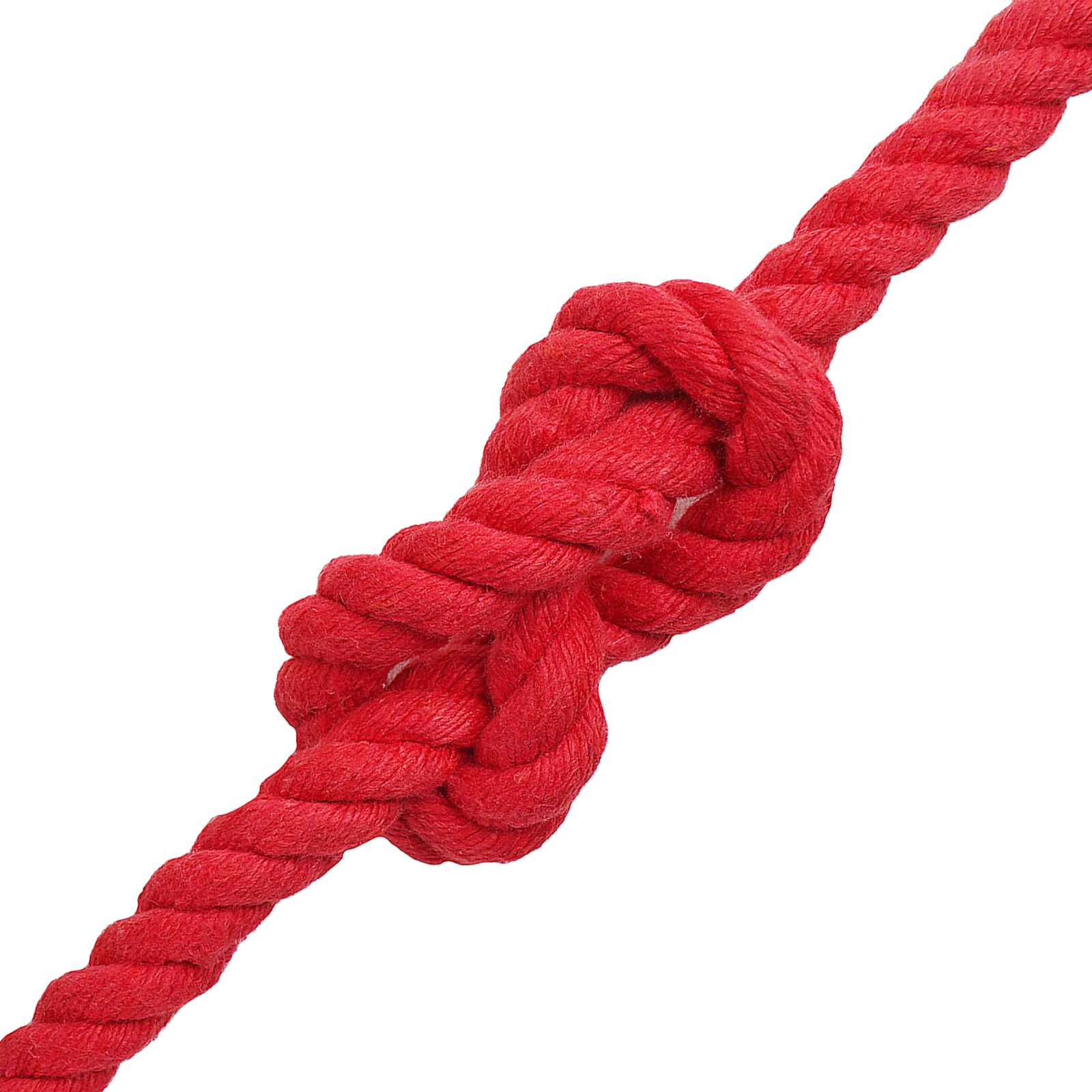 Touw Rood 1,2 x 1,2 x 5000 cm Katoen – afbeelding 3