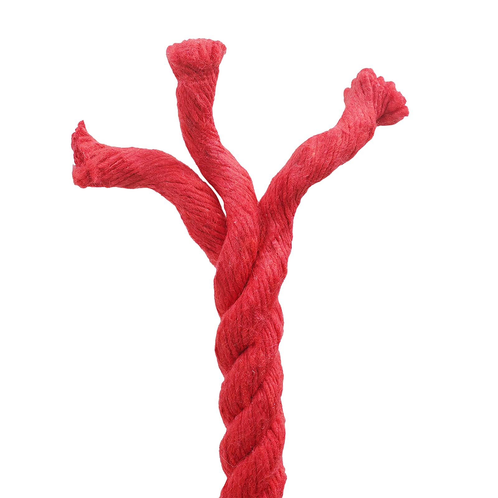 Touw Rood 1,2 x 1,2 x 5000 cm Katoen – afbeelding 4
