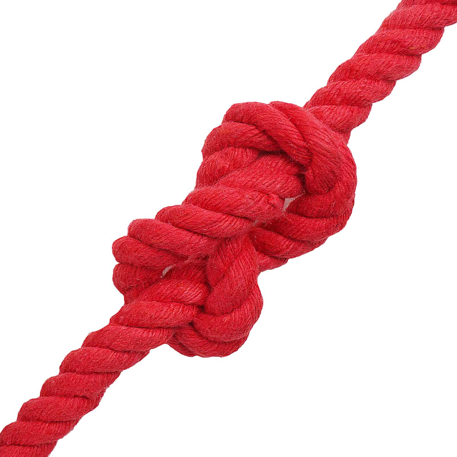 Touw Rood 1,4 x 1,4 x 2500 cm Katoen – afbeelding 3