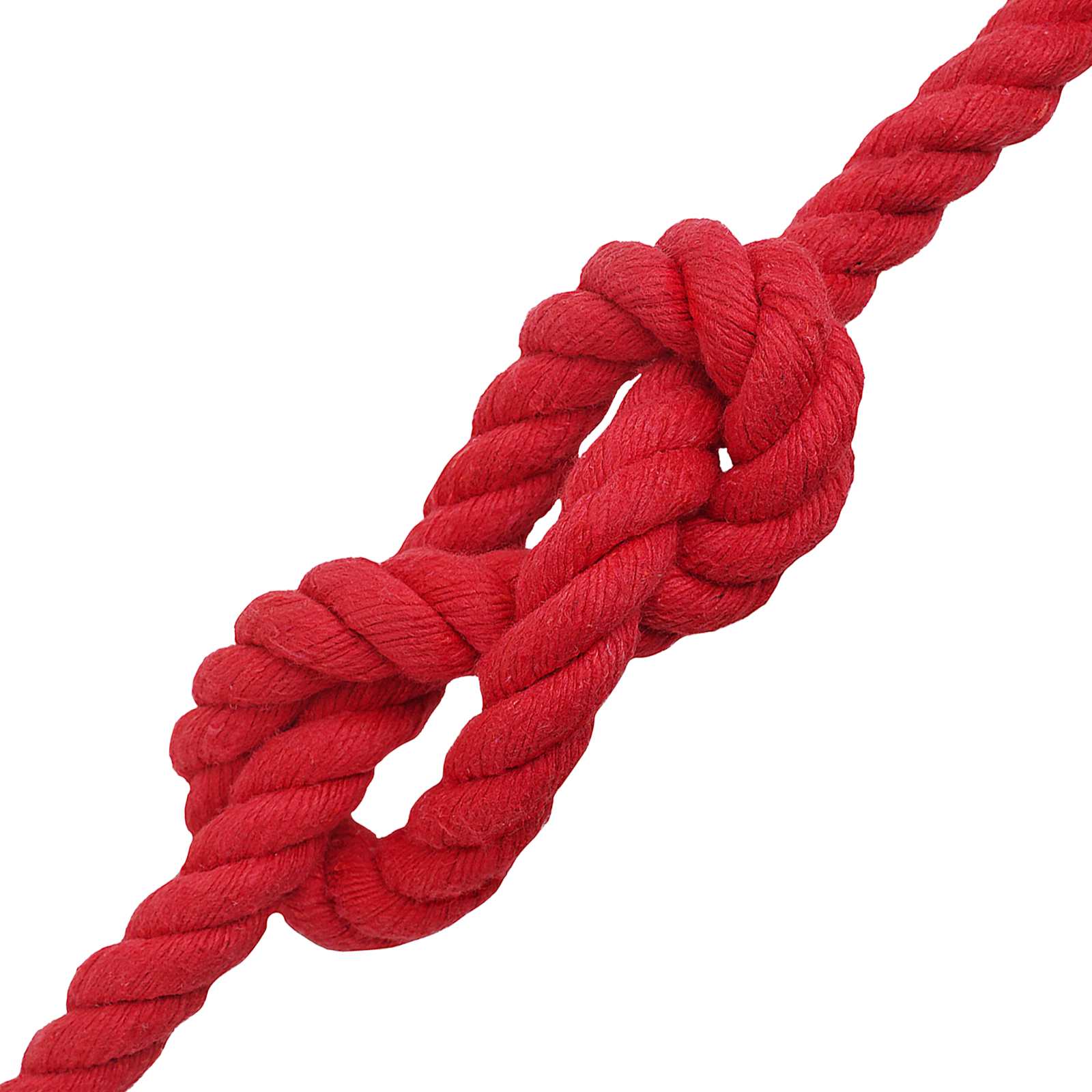Touw Rood 1,6 x 1,6 x 5000 cm Katoen – afbeelding 3