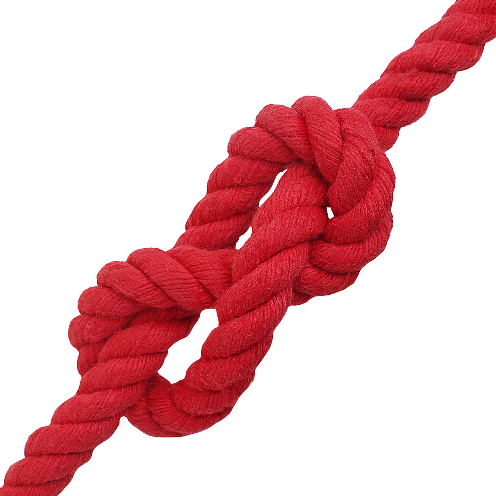 Touw Rood 2 x 2 x 2500 cm Katoen – afbeelding 3