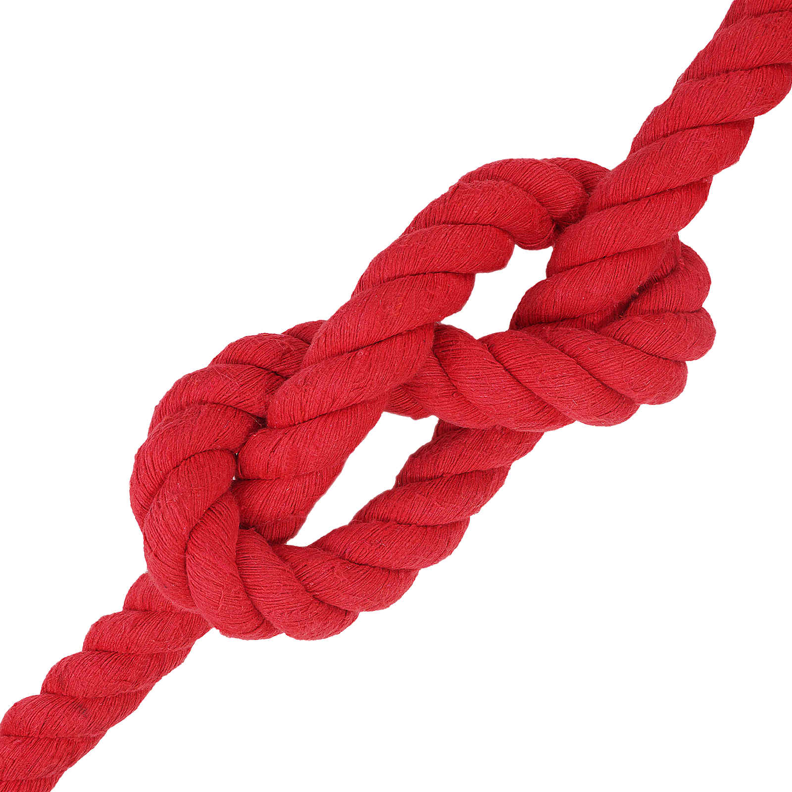 Touw Rood 3,6 x 3,6 x 500 cm Katoen – afbeelding 3