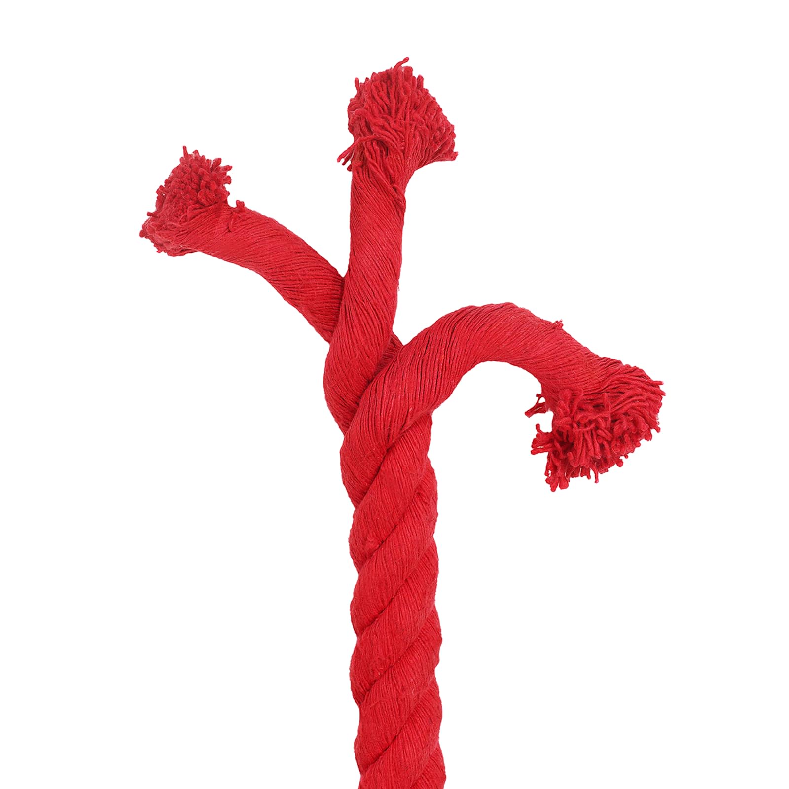 Touw Rood 3,6 x 3,6 x 500 cm Katoen – afbeelding 4