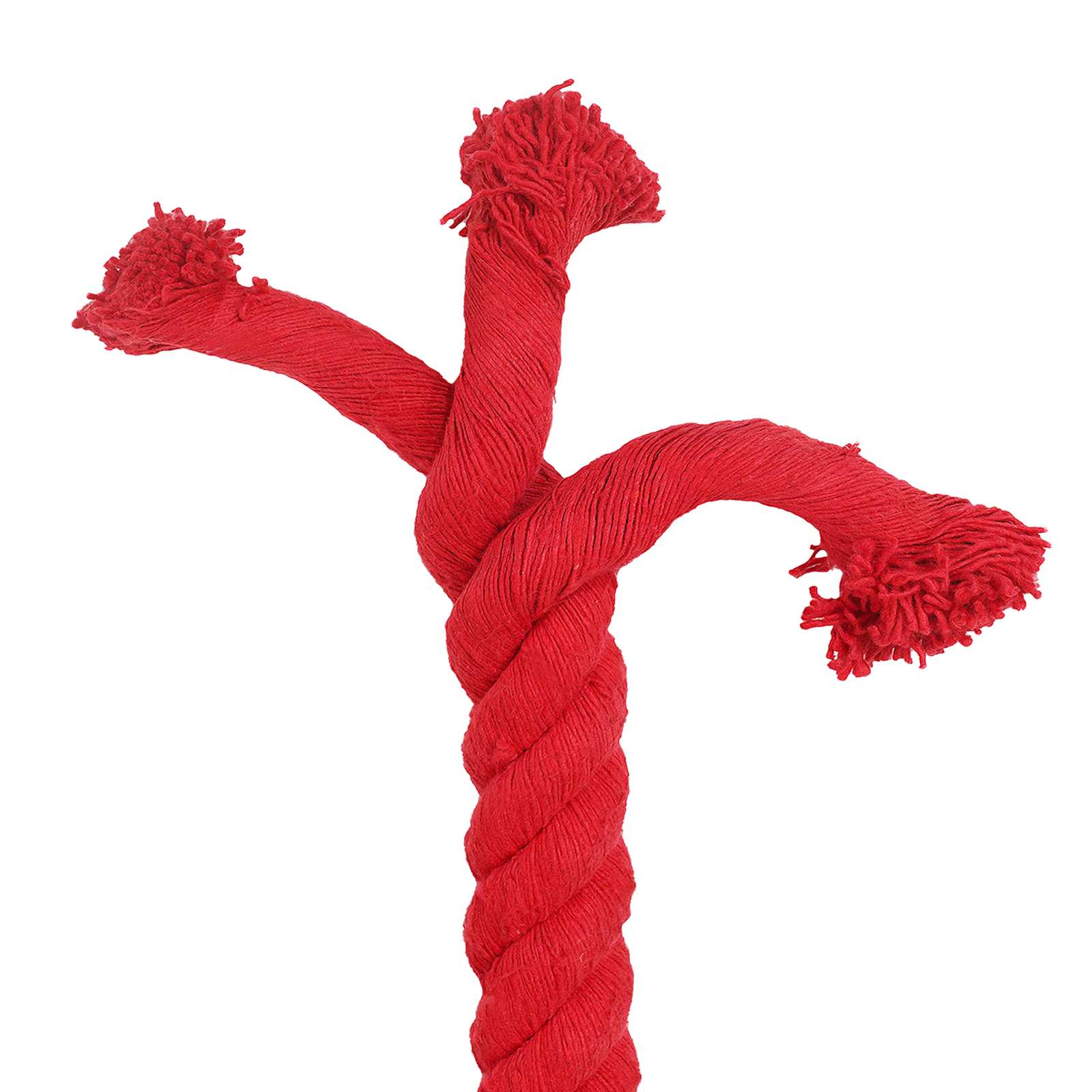 Touw Rood 5 x 5 x 500 cm Katoen – afbeelding 4