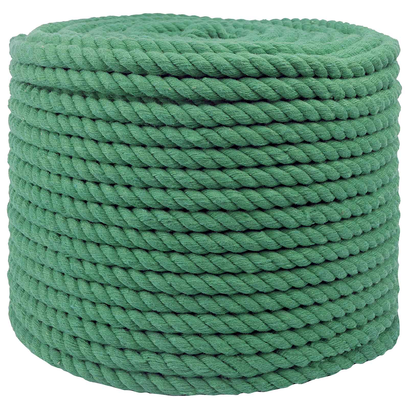 Touw Groen 1 x 1 x 10000 cm Katoen