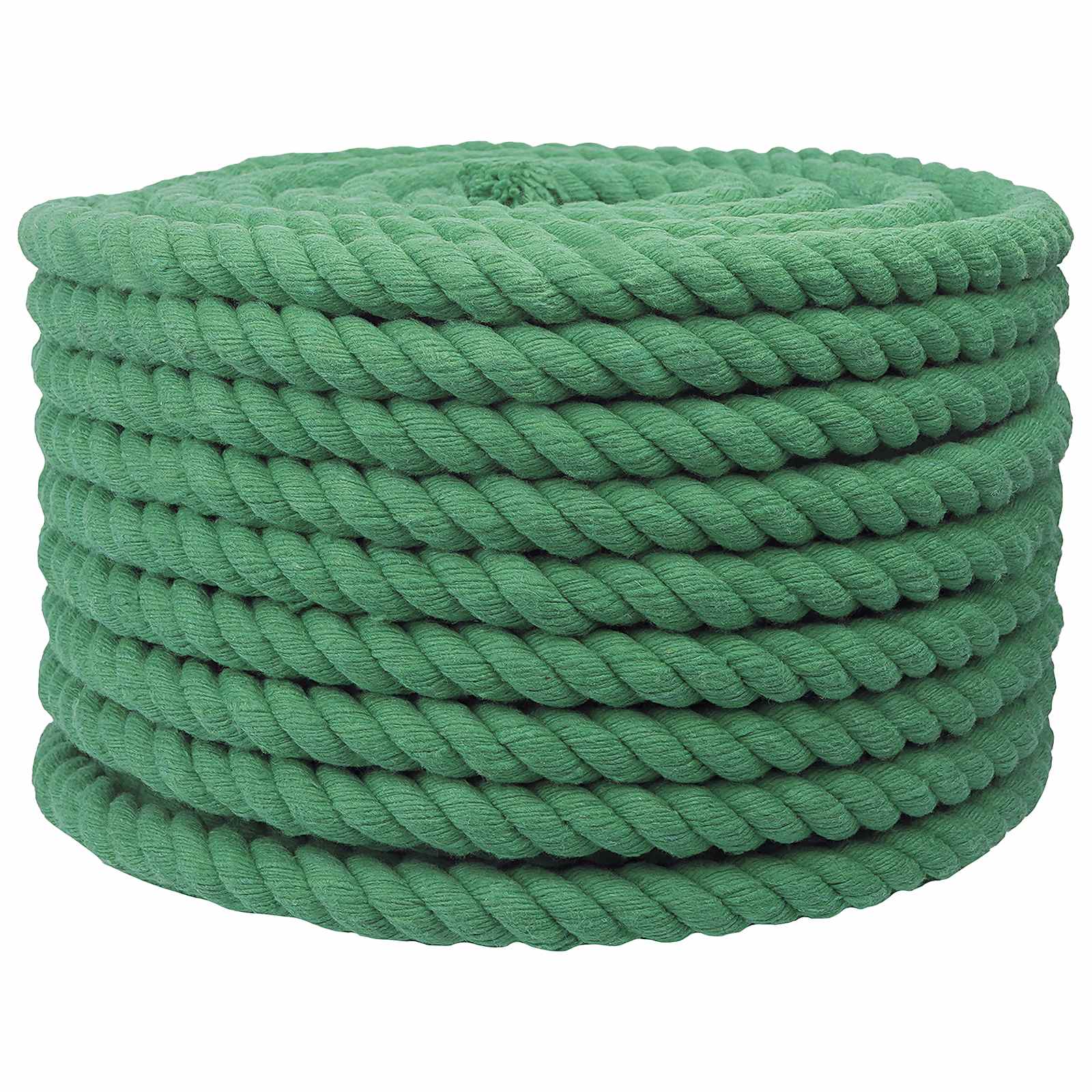Touw Groen 2 x 2 x 5000 cm Katoen