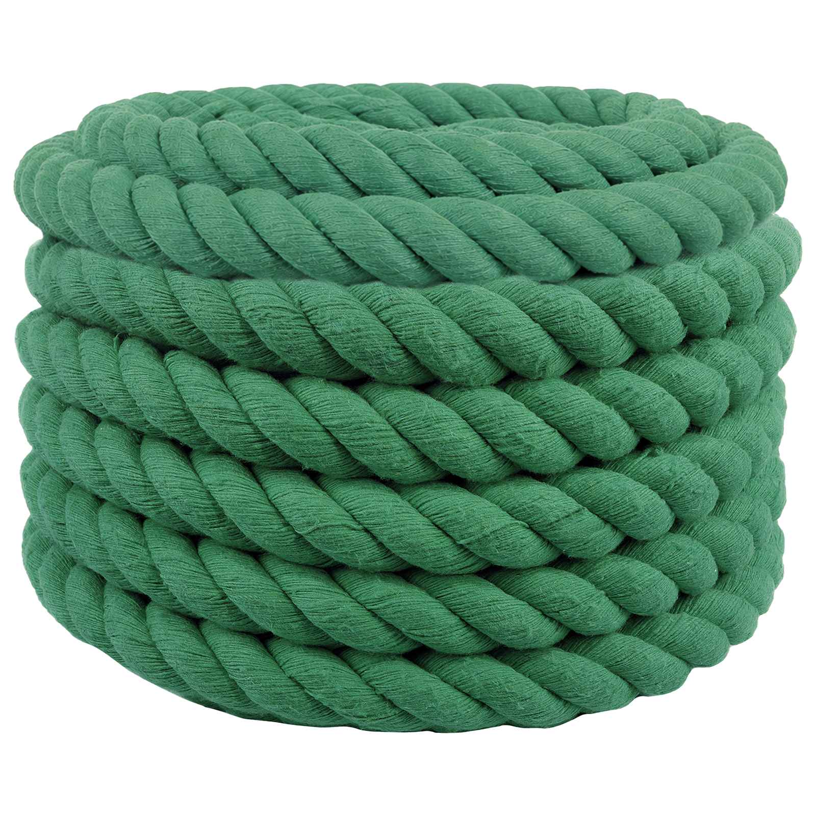Touw Groen 3,6 x 3,6 x 500 cm Katoen – afbeelding 1