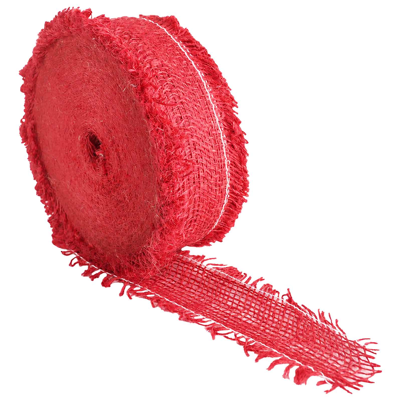 Jute Rol Rood 5 x 1500 cm – afbeelding 1