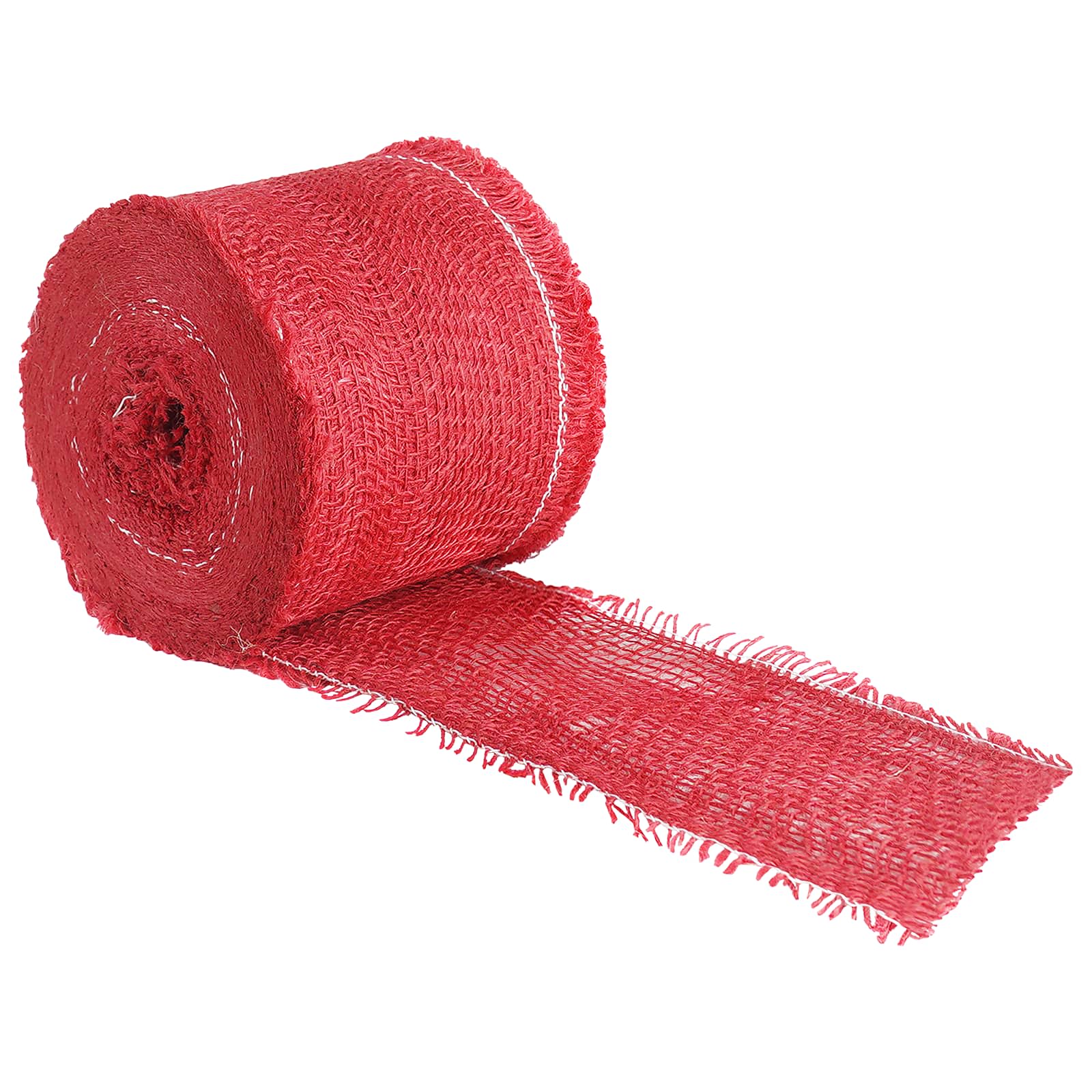 Jute Rol Rood 10 x 5000 cm – afbeelding 1