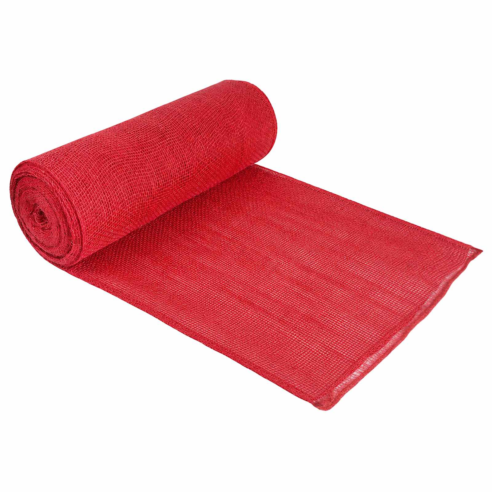 Jute Rol Rood 100 x 10000 cm – afbeelding 1