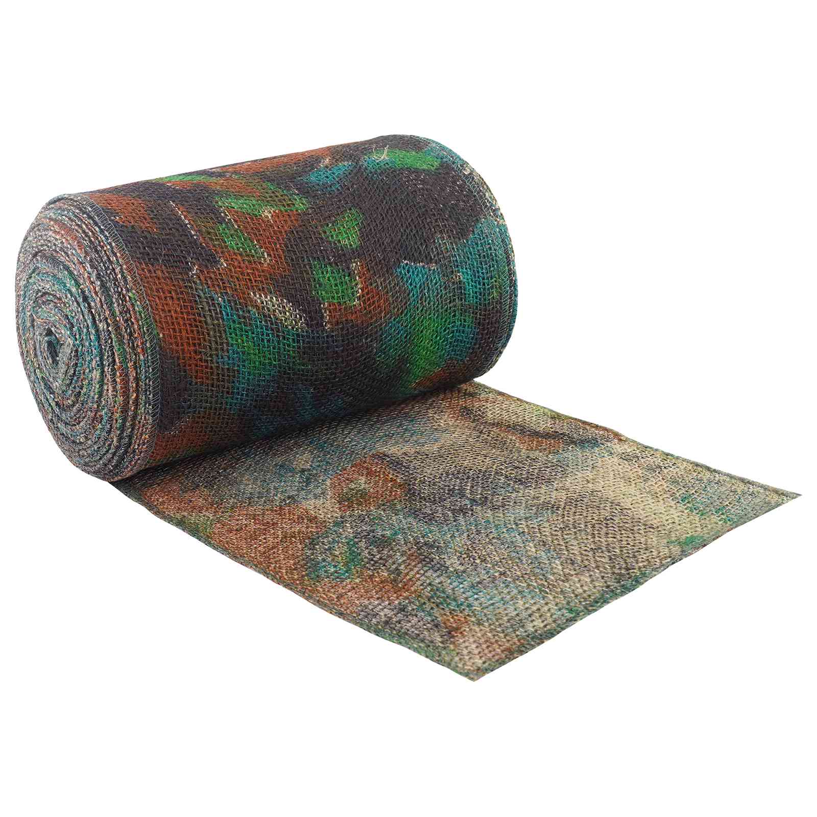 Jute Rol Camouflage 25 x 1500 cm – afbeelding 1