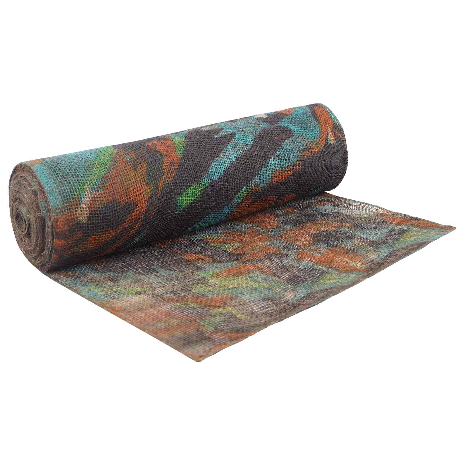 Jute Rol Camouflage 50 x 2500 cm – afbeelding 1
