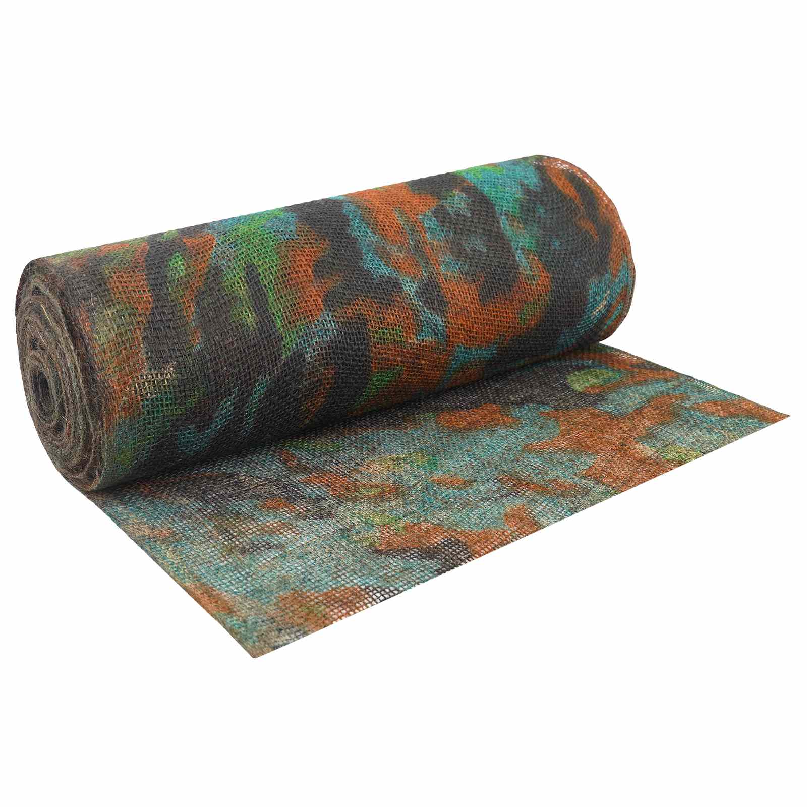 Jute Rol Camouflage 100 x 500 cm – afbeelding 1