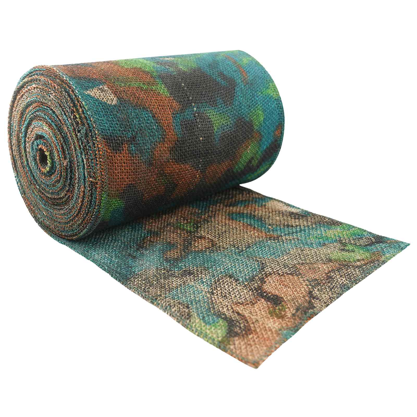 Jute Rol Camouflage 25 x 500 cm – afbeelding 1