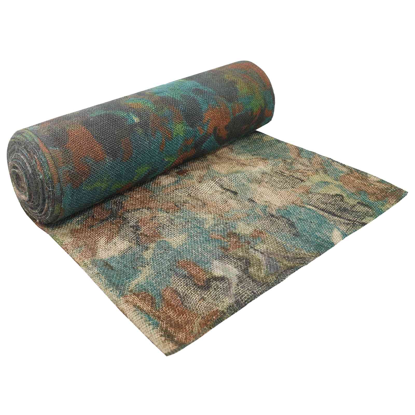 Jute Rol Camouflage 160 x 2500 cm – afbeelding 1