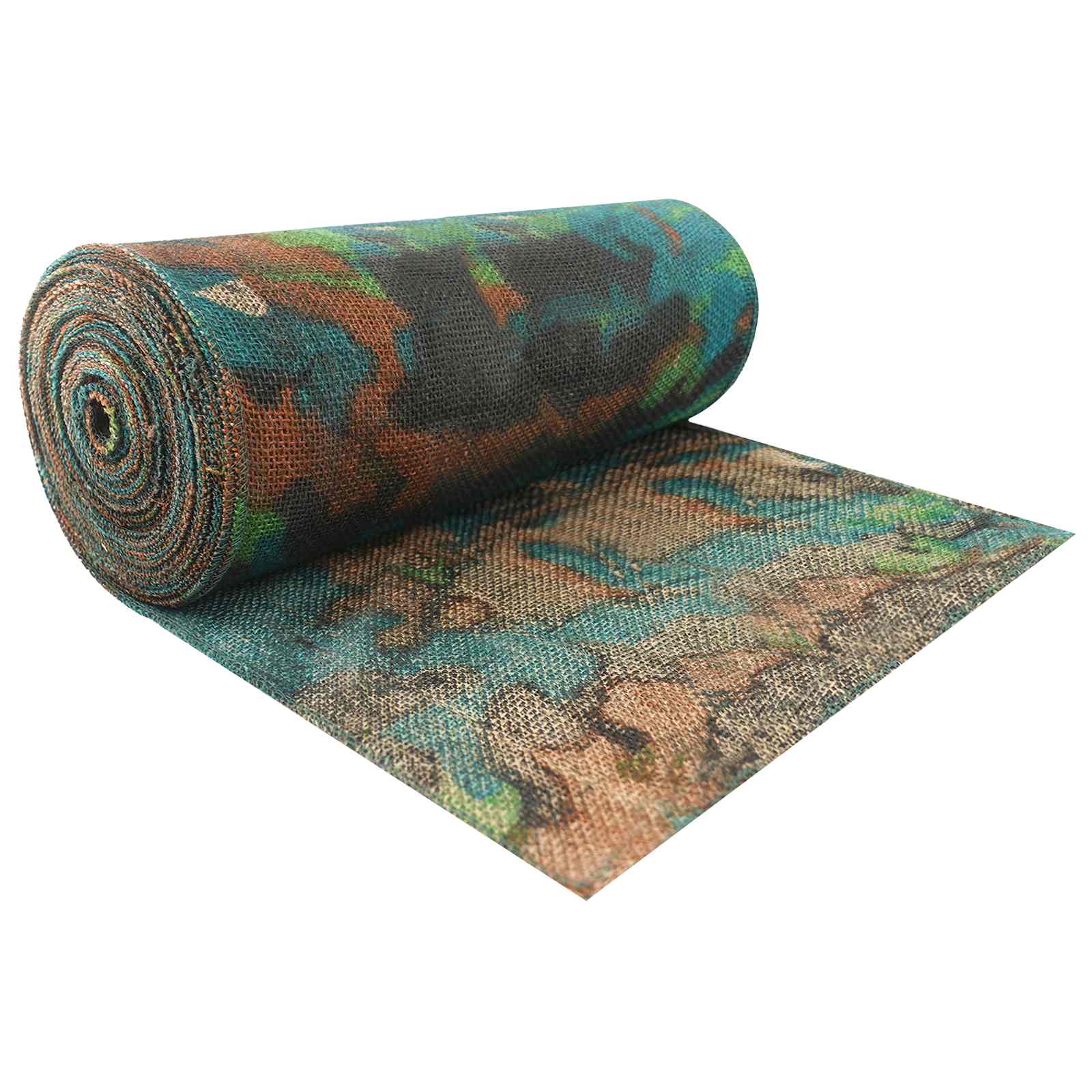 Jute Rol Camouflage 200 x 2500 cm – afbeelding 1