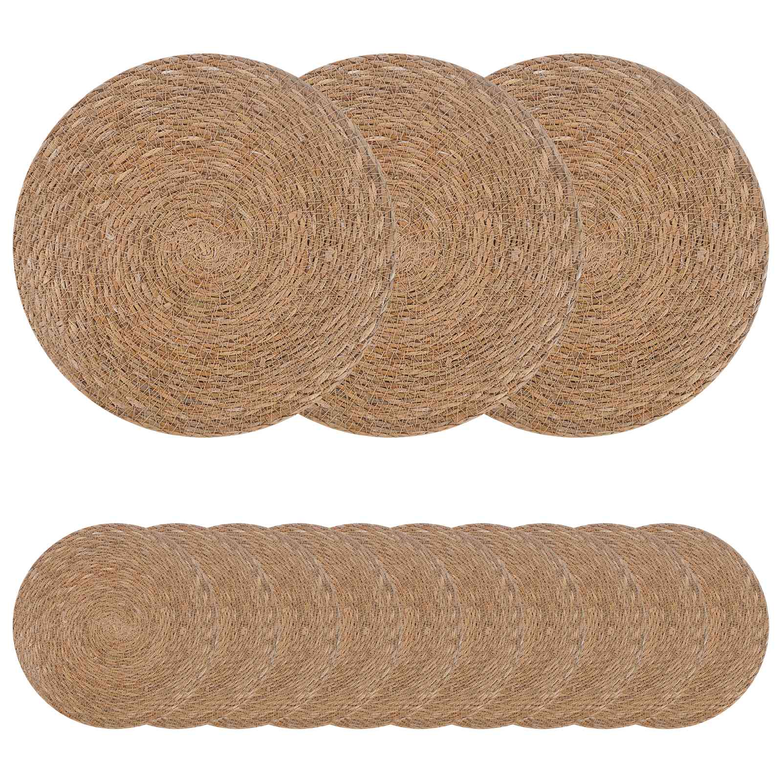 Zeegroene placemats 50 st Naturel 100% Zeegras
