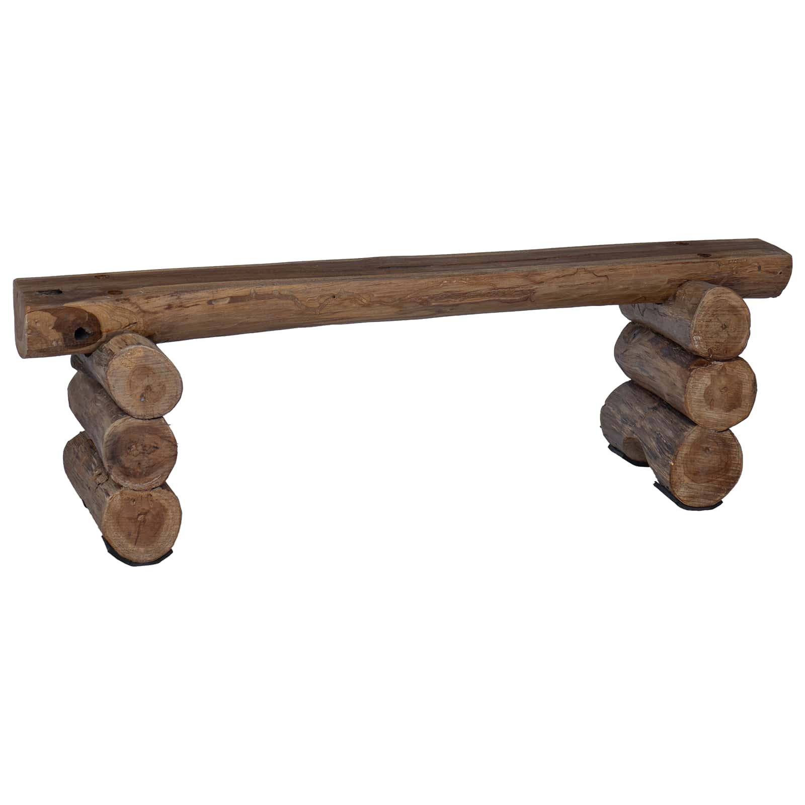Bank Naturel 110 x 30 x 34 cm Massief Teakhout – afbeelding 6