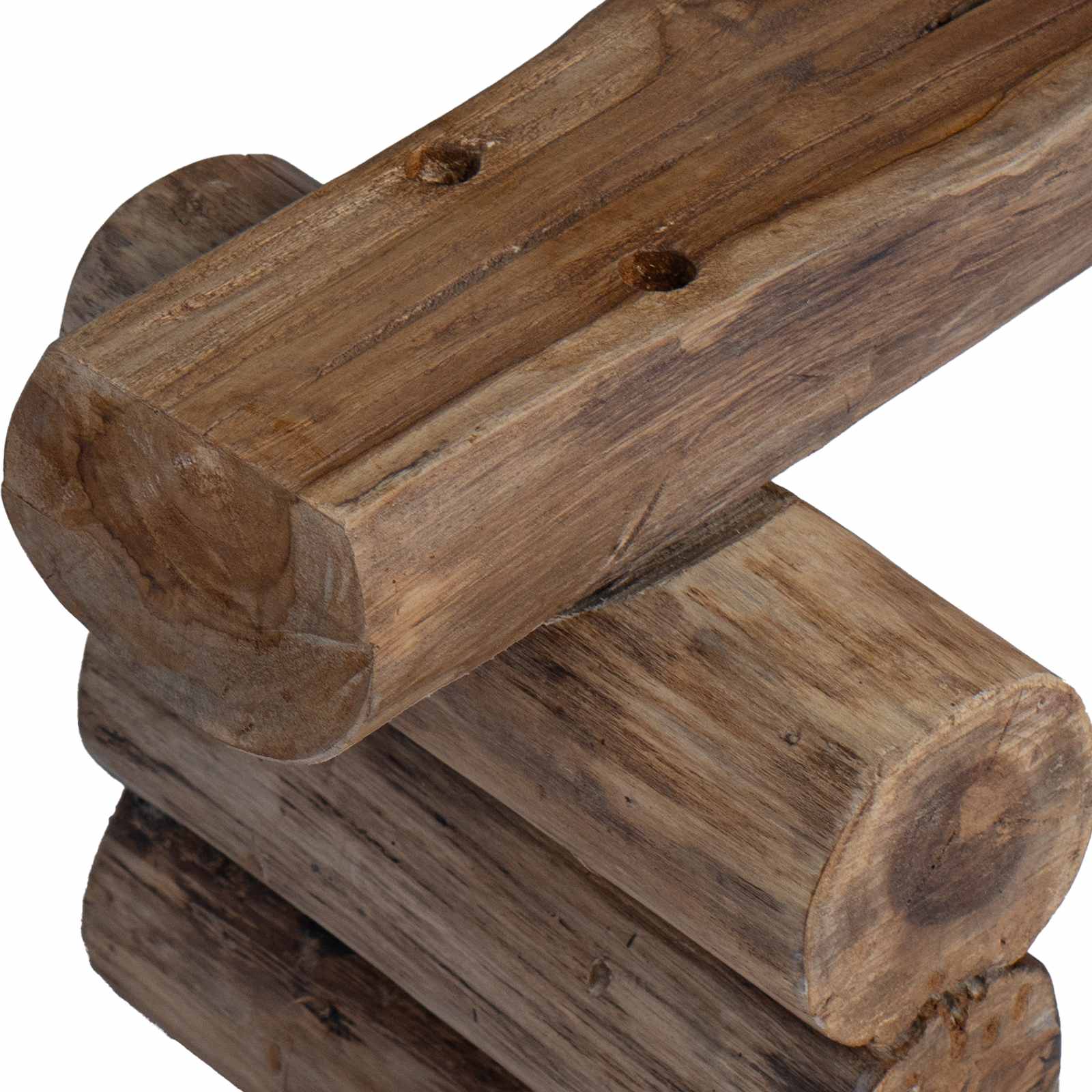 Bank Naturel 110 x 30 x 34 cm Massief Teakhout – afbeelding 8