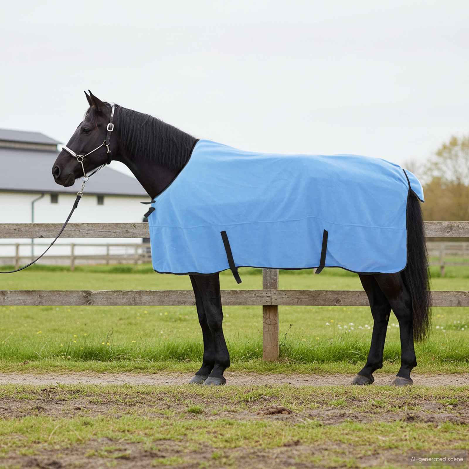 Paardendeken Volledige Aqua 145 cm Polyester