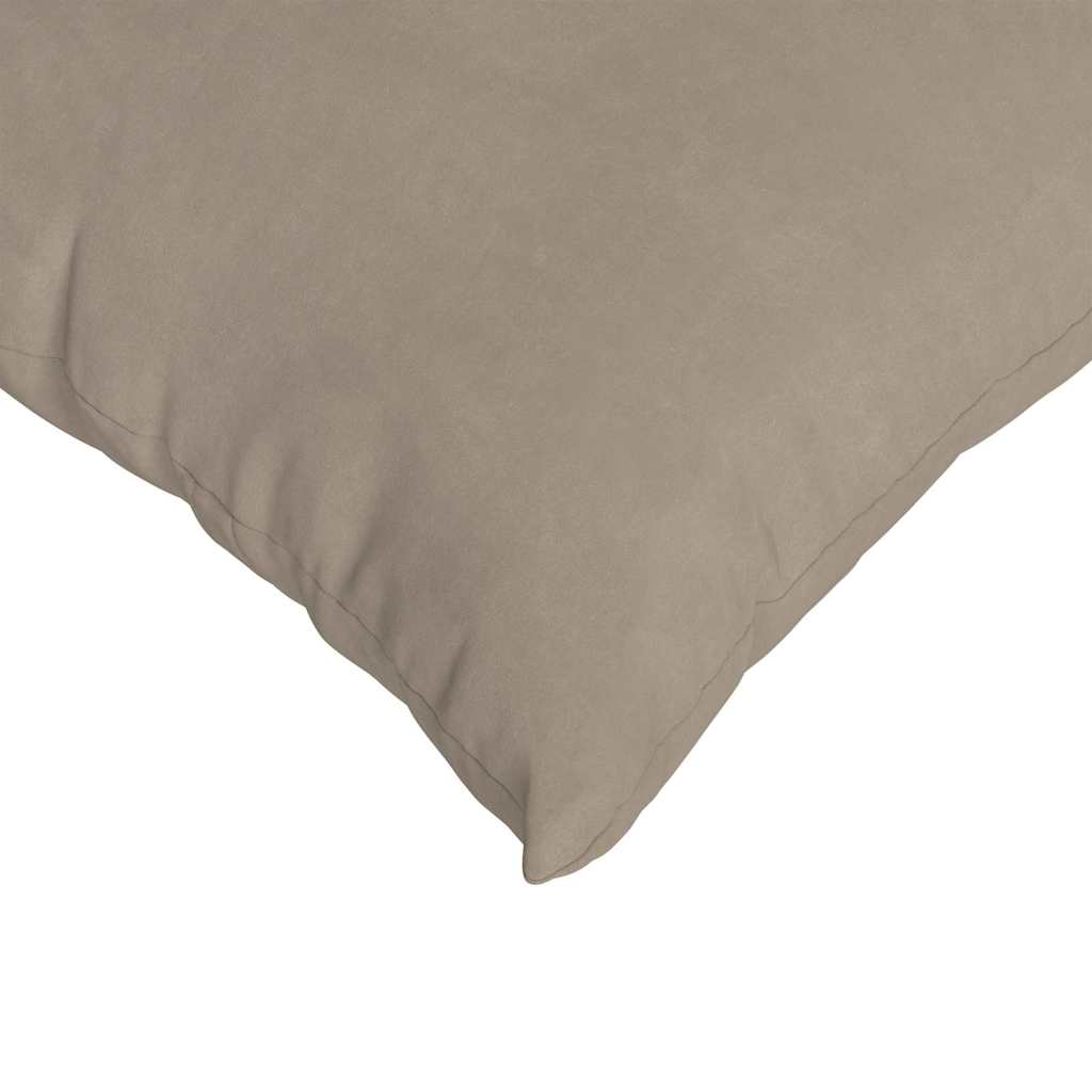 Sofa Kussens 2 stuks Taupe 60 x 40 cm Stof – afbeelding 7
