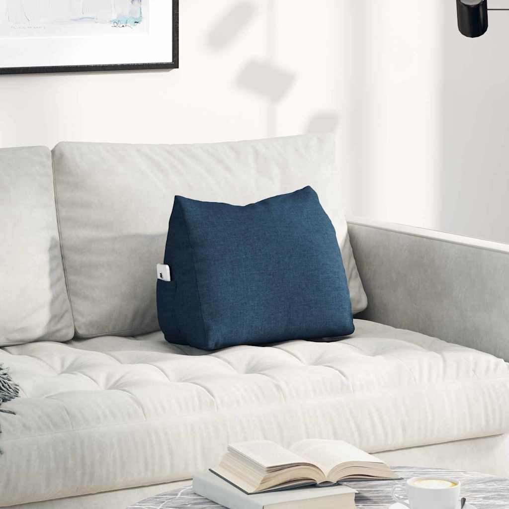 Rugkussen Blauw 45 x 20 x 35 cm Stof