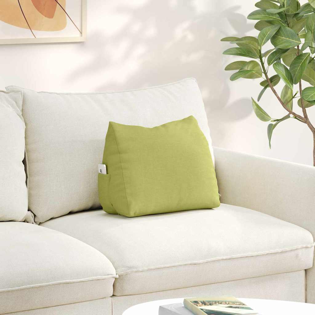 Rugkussen Lichtgroen 45 x 20 x 35 cm Stof – afbeelding 1