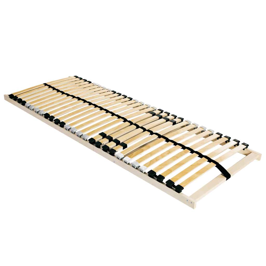 Lattenbodem Bruin 70 x 190 cm Massief beukenhout