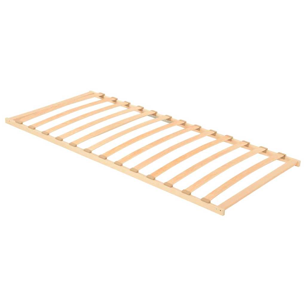 Lattenbodem Bruin 90 x 190 cm Massief beukenhout