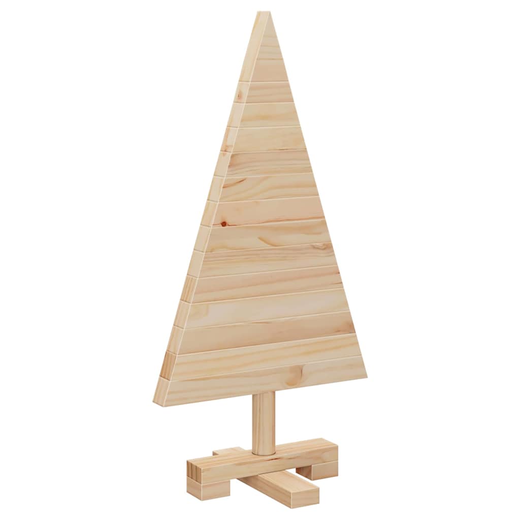Kerstbomen met standaard Naturel 60 cm Massief grenenhout – afbeelding 4