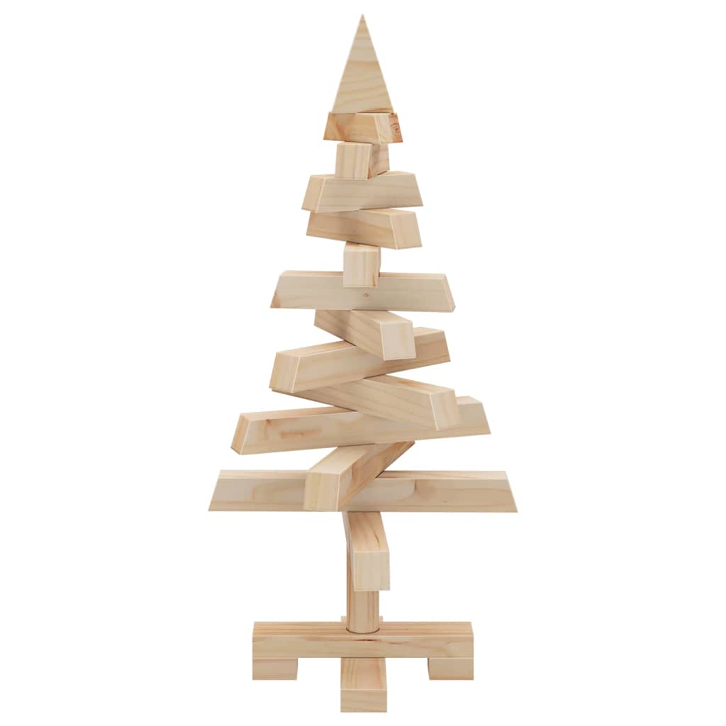 Kerstbomen met standaard Naturel 60 cm Massief grenenhout – afbeelding 5