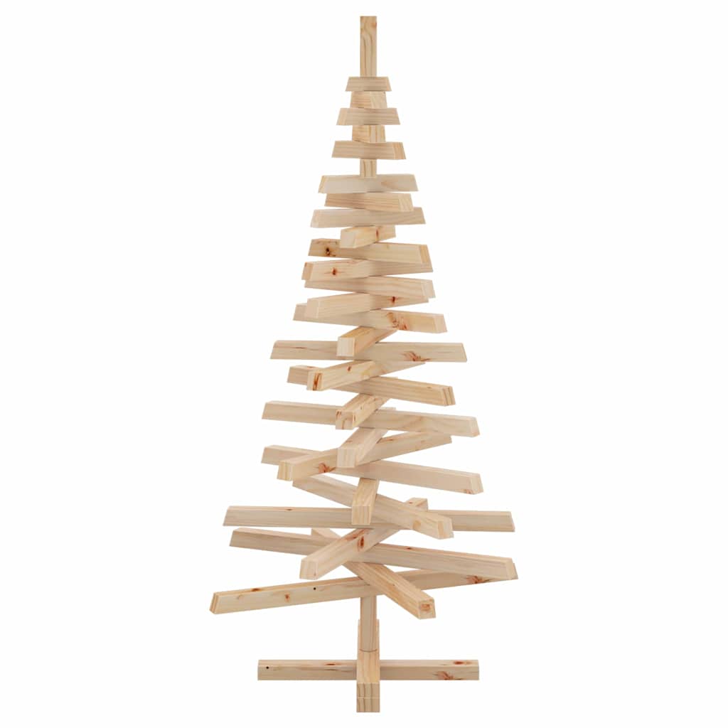 Kerstbomen met standaard Naturel 120 cm Massief grenenhout – afbeelding 8