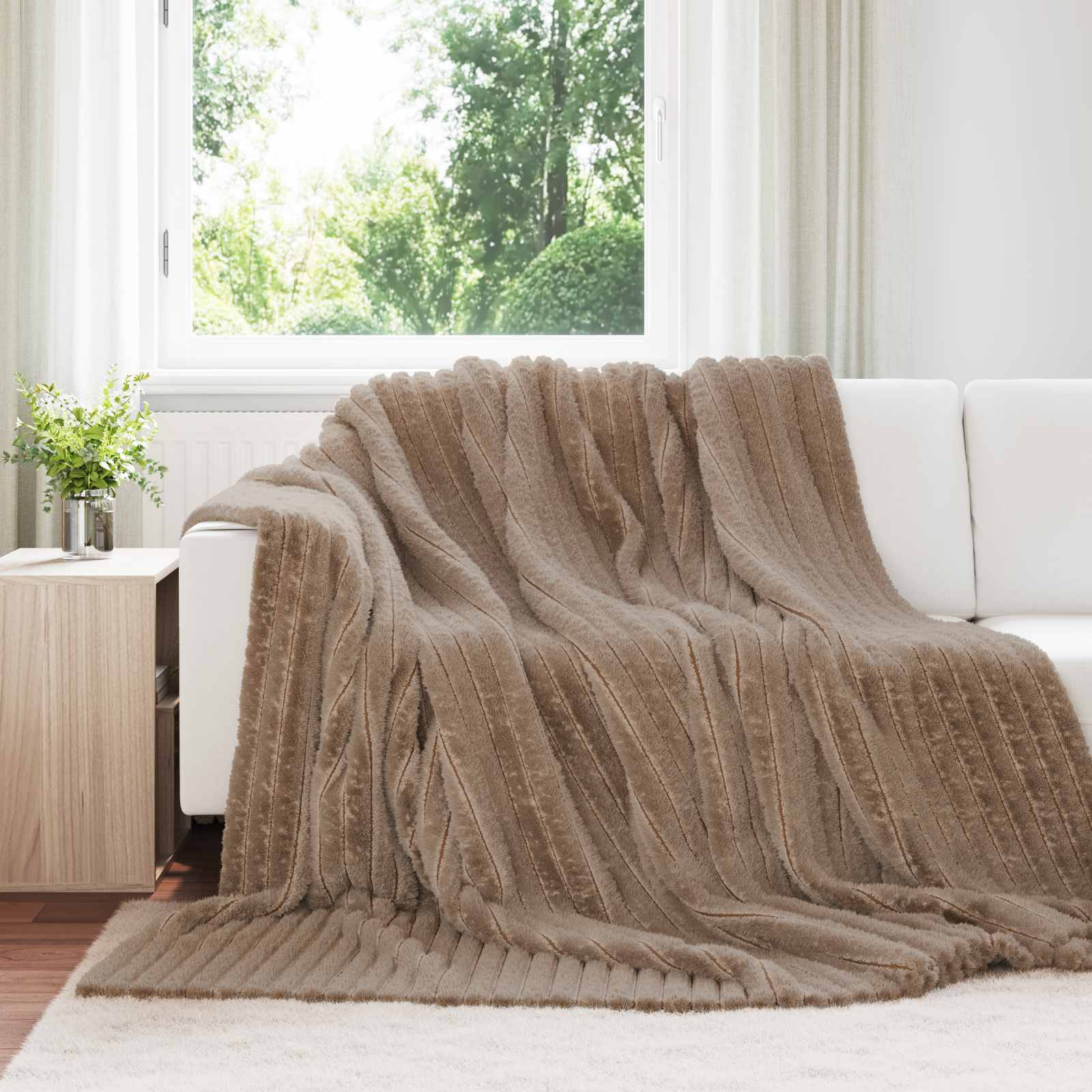 Gooi Deken Kameel 240 x 220 cm Fleece