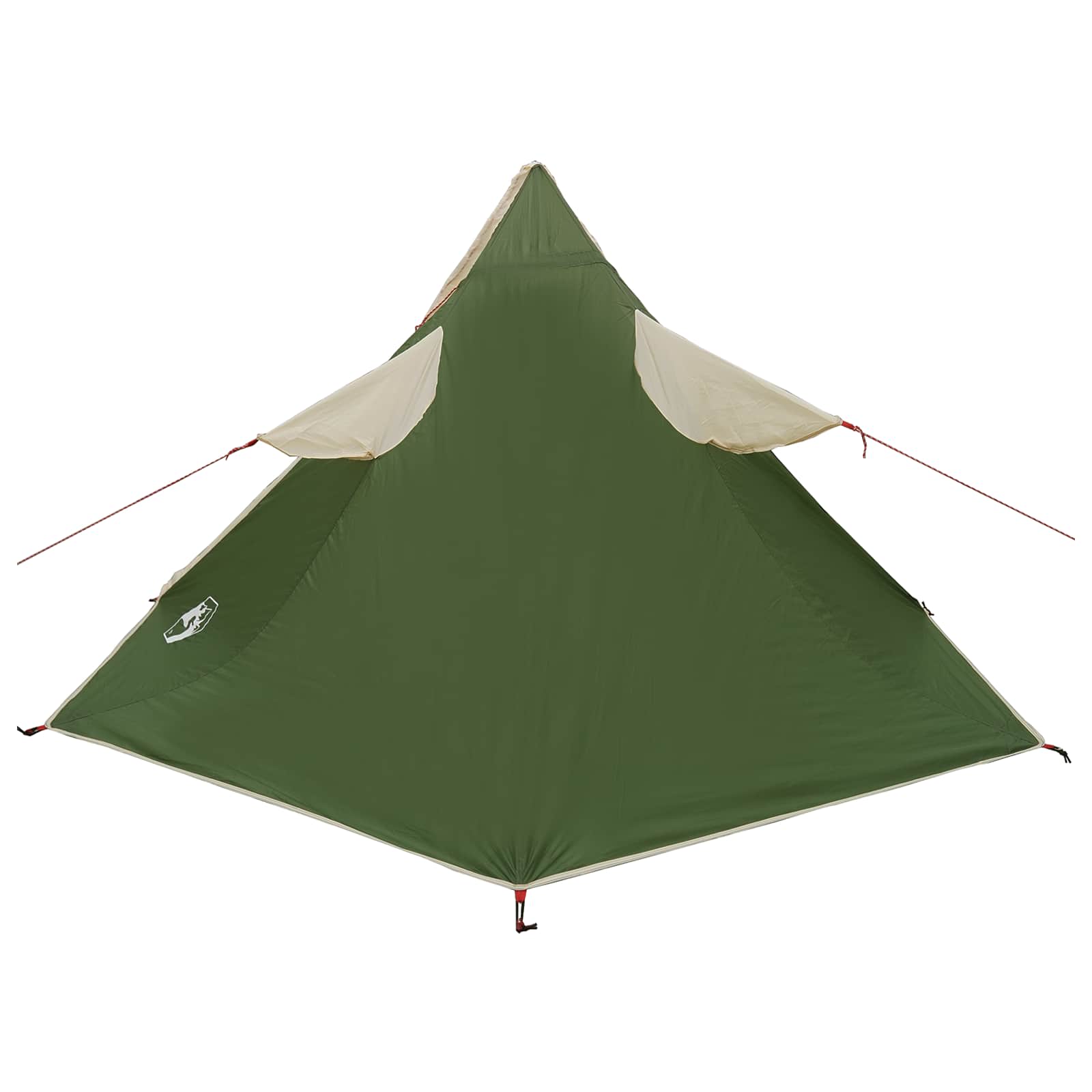 2-in-1 Regen Poncho met Kap Groen 262 x 126 x 130 cm – afbeelding 8