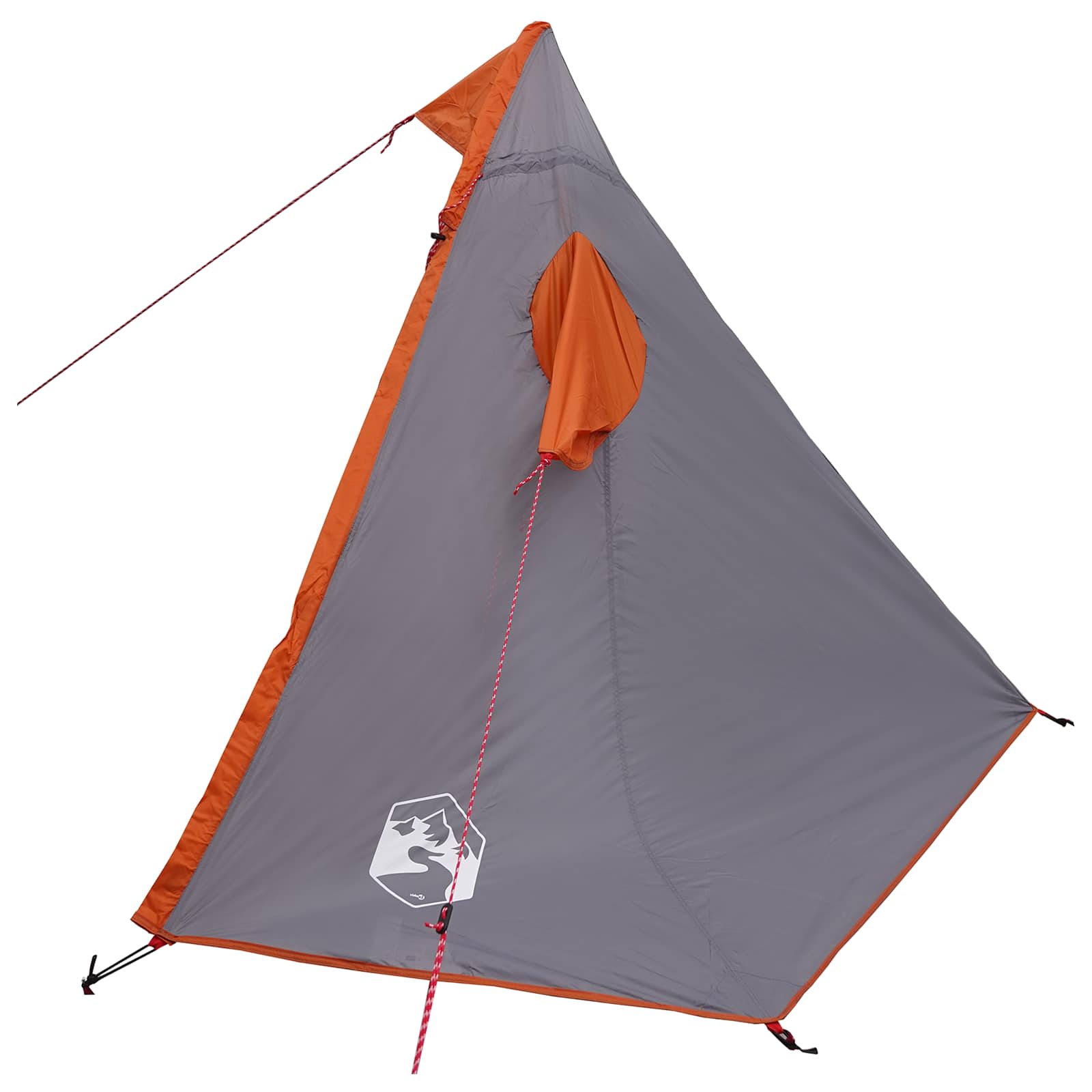 2-in-1 Regen Poncho met Kap Grijs en Oranje 262 x 126 x 130 cm – afbeelding 7