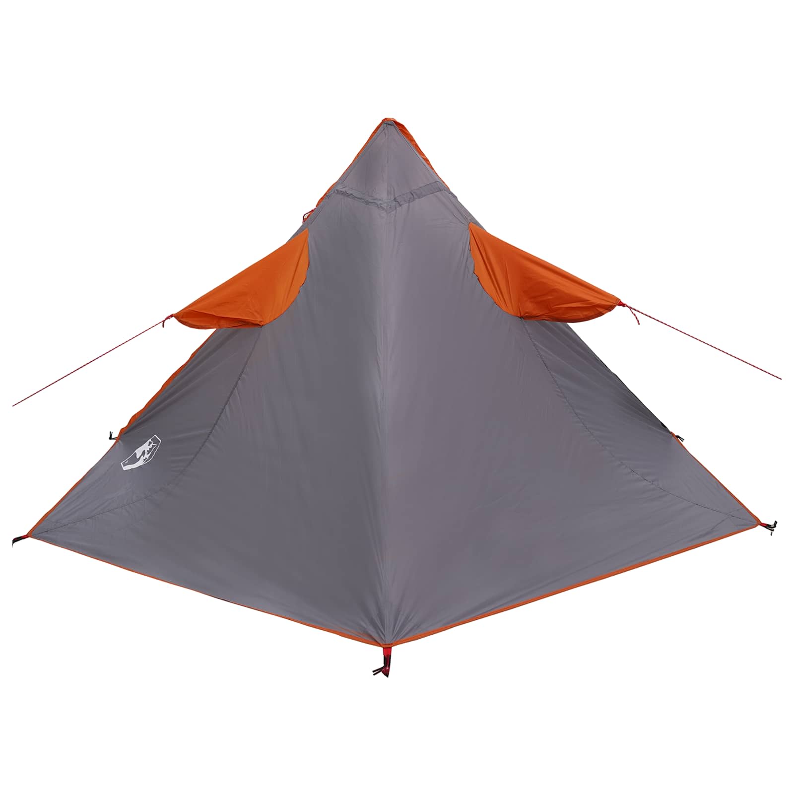 2-in-1 Regen Poncho met Kap Grijs en Oranje 262 x 126 x 130 cm – afbeelding 8