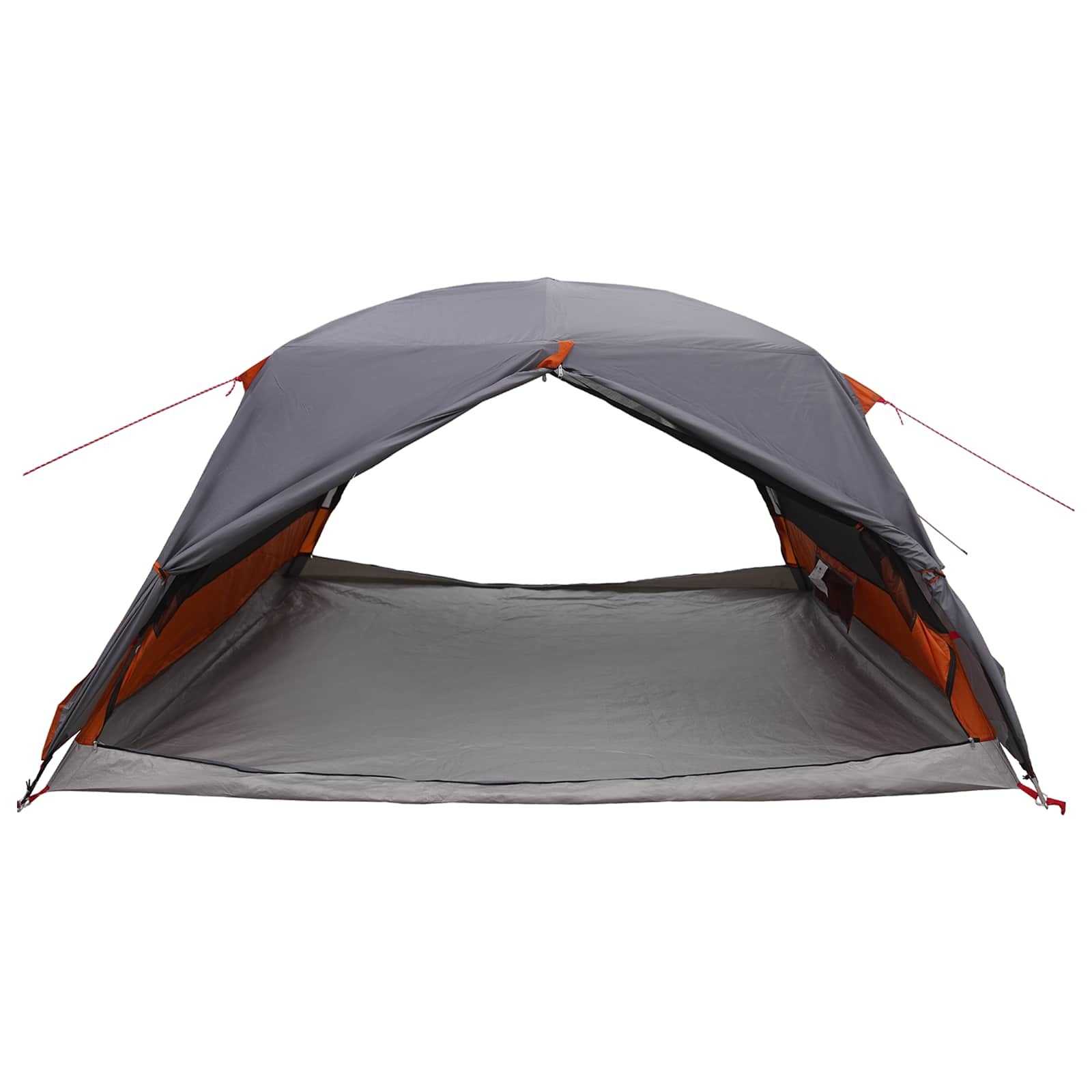 Backpacking Tent Grijs en Oranje 4-persoons – afbeelding 5