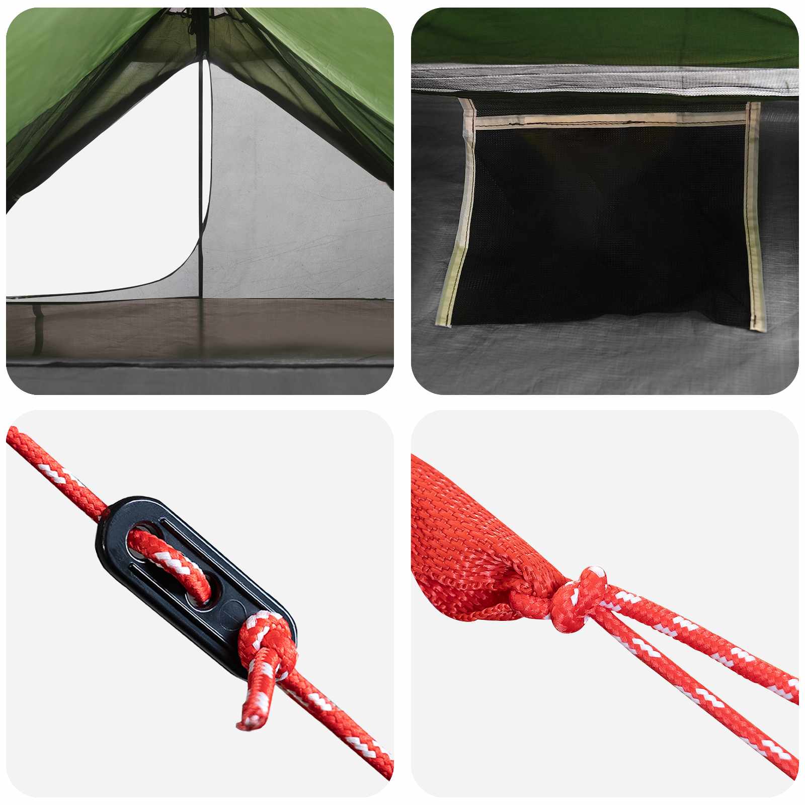 Backpacking Tent Groen 222 x 85 x 125 cm – afbeelding 11