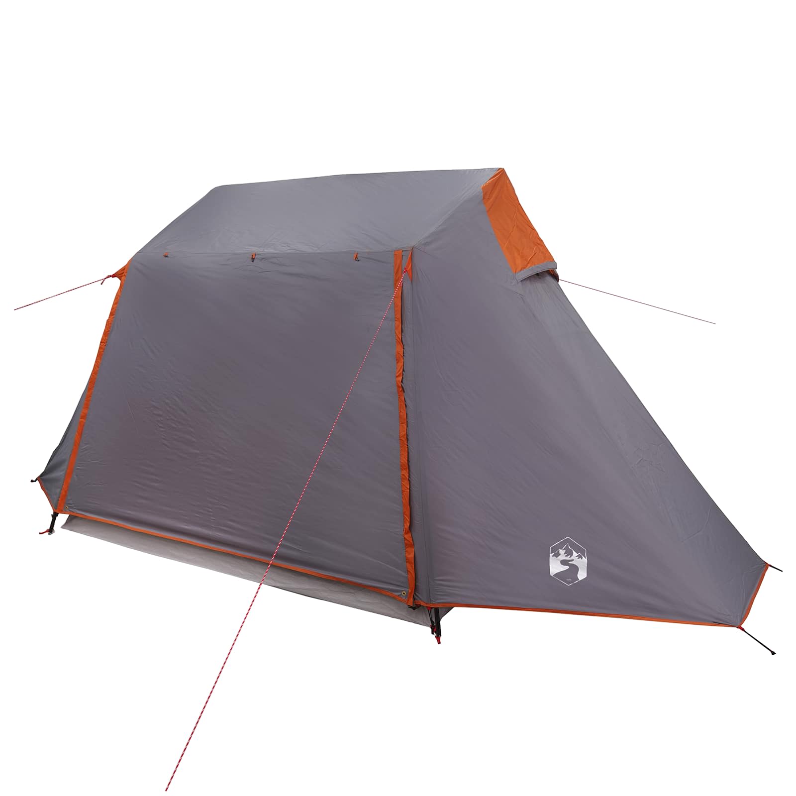 Tunneltent Grijs en Oranje 475 x 220 x 192 cm – afbeelding 3