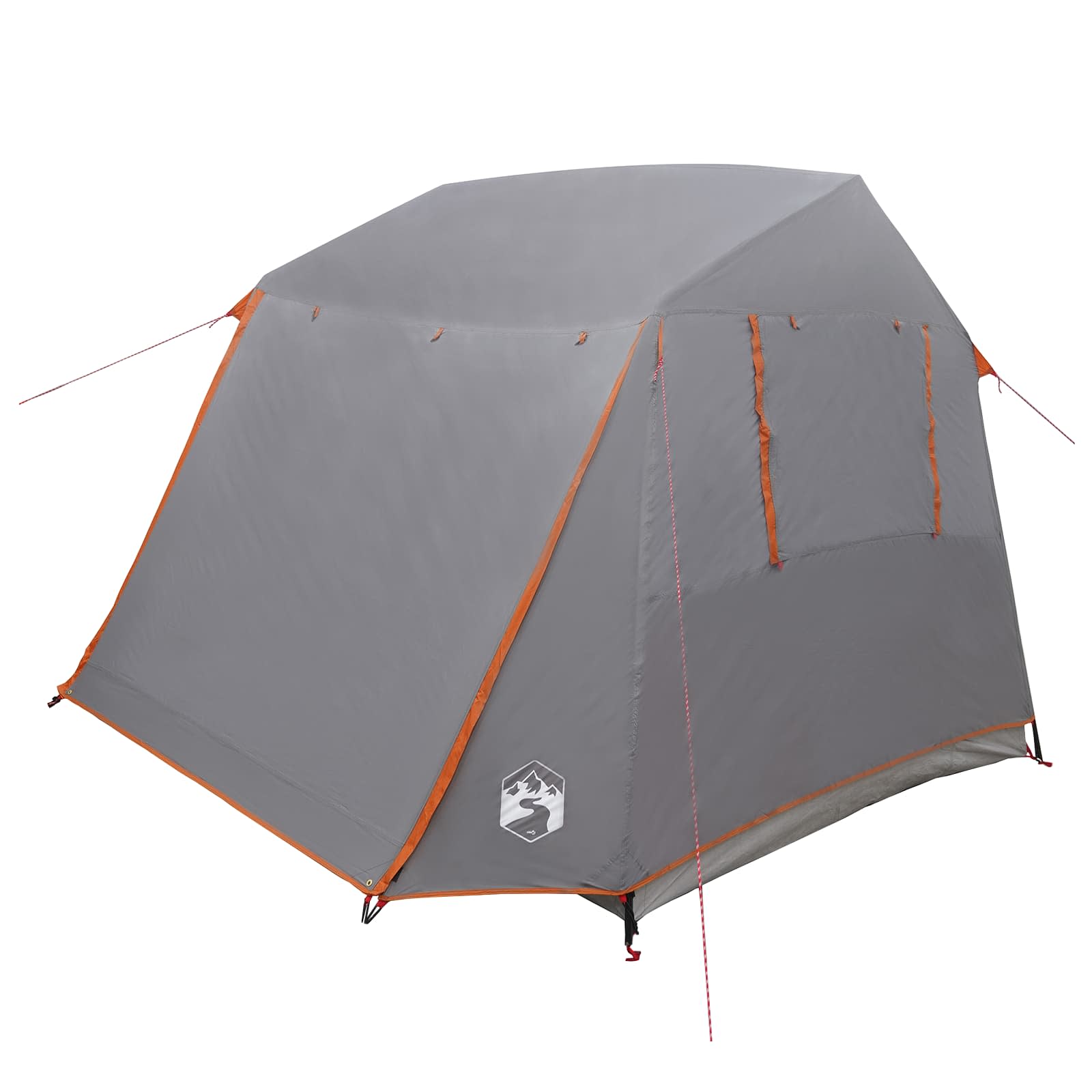 Tunneltent Grijs en Oranje 275 x 240 x 200 cm – afbeelding 3