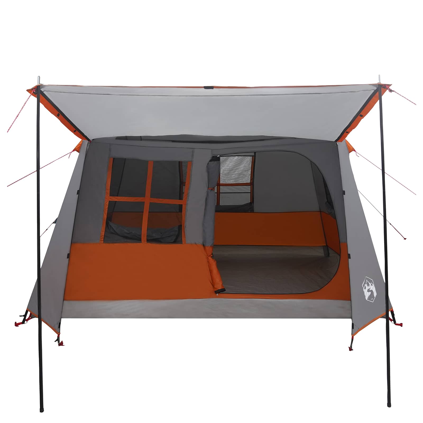 Tunneltent Grijs en Oranje 275 x 240 x 200 cm – afbeelding 4