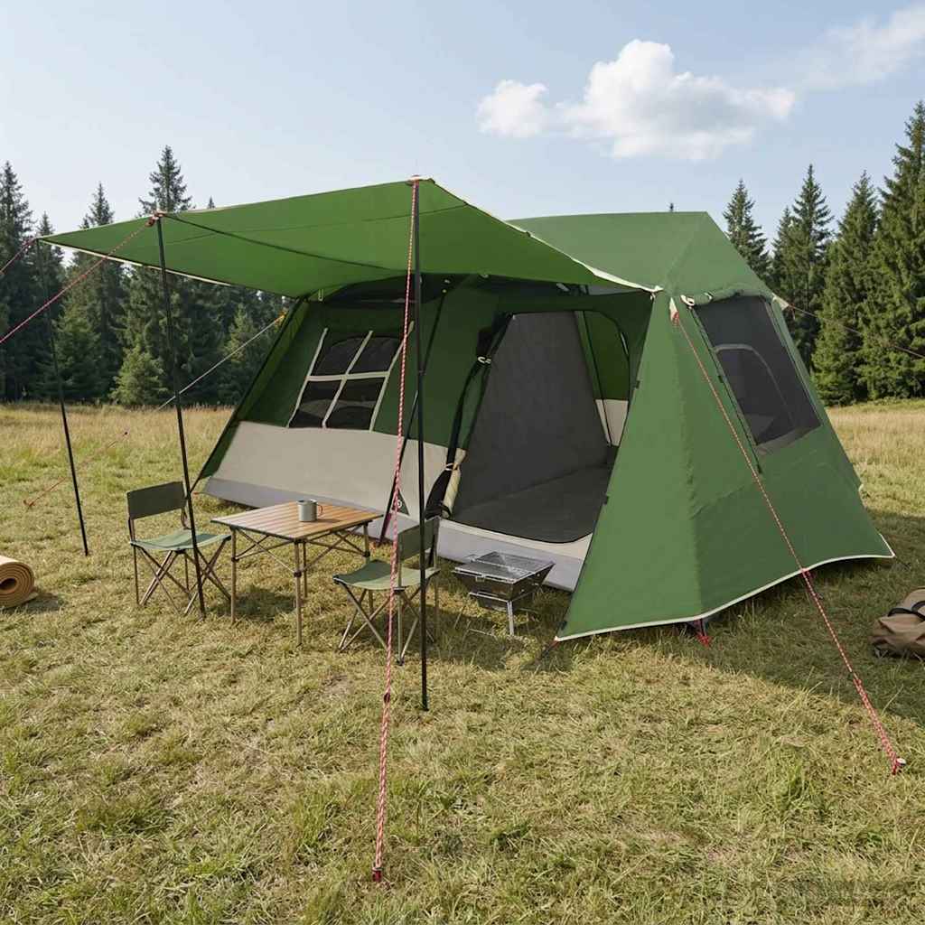 Tunneltent Groen 400 x 278 x 182 cm