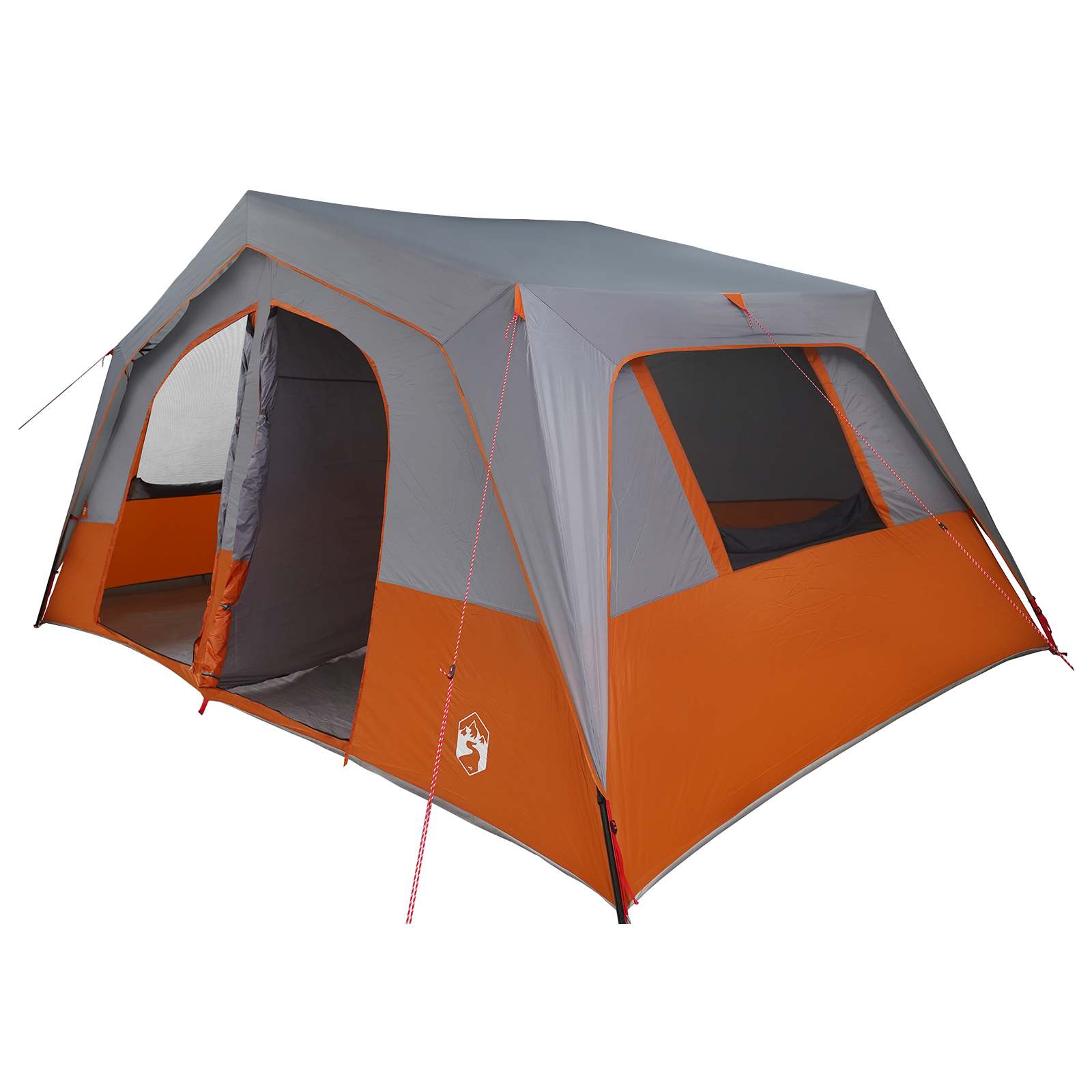 Gezinstent Grijs en Oranje 533 x 312 x 230 cm – afbeelding 2